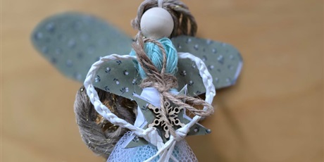 Powiększ grafikę: nagrodzona praca ucznia Franciszka w konkursie plastycznym na Swiąteczną Bombkę