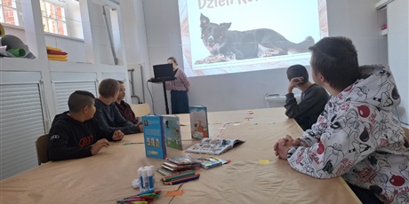 Zajęcia czytelnicze.